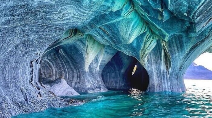 Мраморные пещеры Чили — природное чудо в сердце Анд