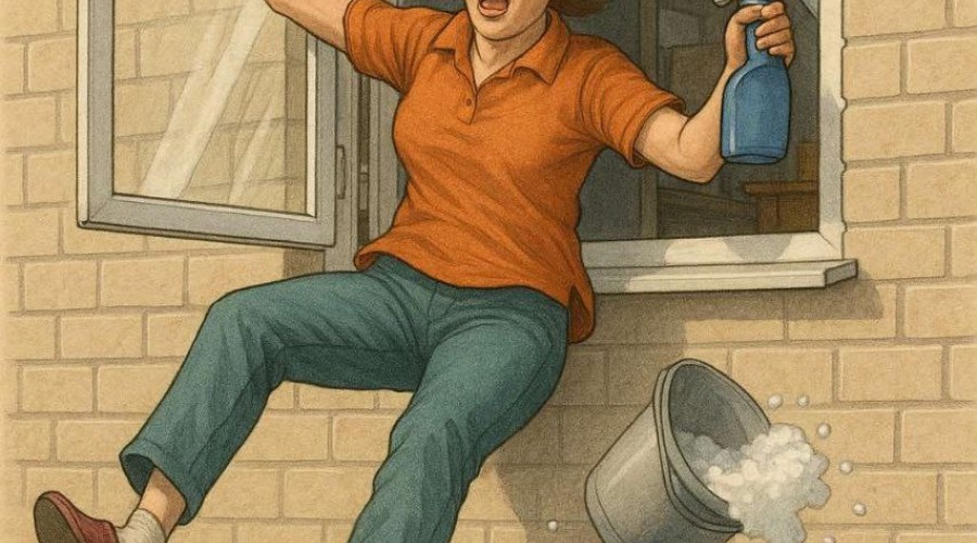 В Рыбнице женщина выпала из окна во время уборки квартиры