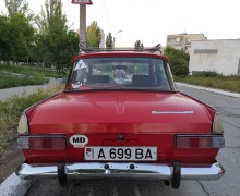 Москвич 412 1990, идеальное состояние, один владелец, Бендеры