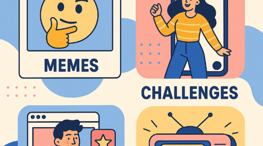 Интернет-тренды и культурные сдвиги: мемы, челленджи, фан-контент