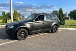 BMW X3 2005, 3.0 турбодизель, матовый черный, Тирасполь