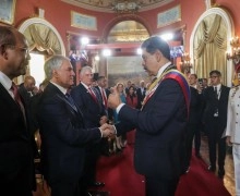 Вячеслав Володин принял участие в инаугурации Николаса Мадуро в Венесуэле