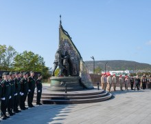 В Магадане открыт монумент «Героям специальной военной операции» высотой шесть метров