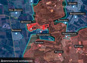 Российские войска освободили Дорожное и продвигаются в Никаноровку
