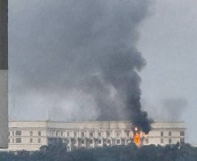 Удары ВКС РФ и промахи ПВО НАТО: ракета попала в Кабмин в Киеве