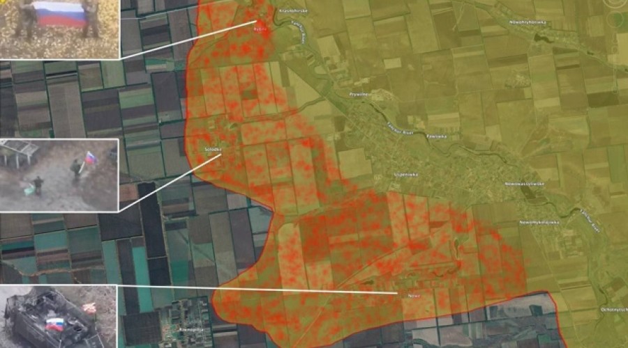Bild: линия обороны ВСУ на востоке Запорожья частично прорвана