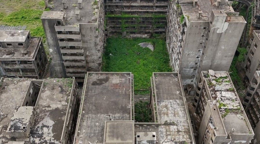 Остров Хасима: бетонная дистопия у берегов Японии