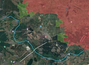 География и инфраструктура Донбасса: Славянск, Лиман и река Северский Донец