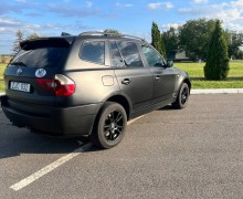 BMW X3 2005, 3.0 турбодизель, матовый черный, Тирасполь
