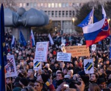 Протесты в Словакии: «Майдан» против правительства Роберта Фицо