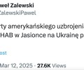 Возобновление поставок американской военной помощи Украине через Польщу после прекращения огня