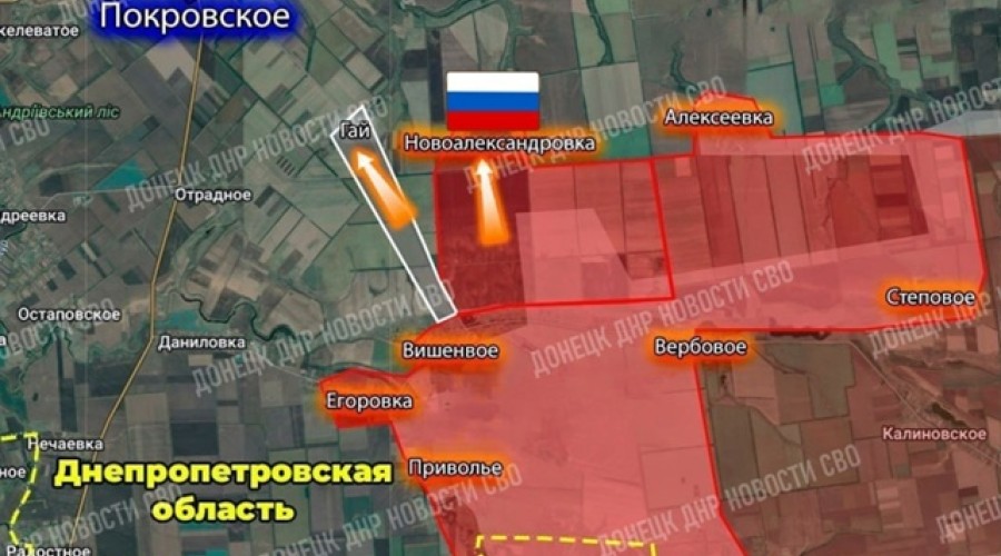 Российская армия освободила Новоалександровку в Днепропетровской области