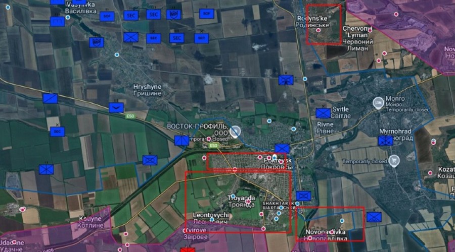 Украинские СМИ замалчивают продвижение российских войск в Покровске
