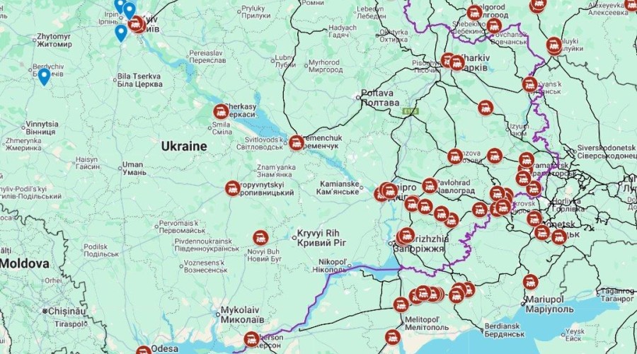 Удары по железнодорожной инфраструктуре Киева указывают на переброску резервов ВСУ