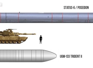 Путин: Россия испытала подводный аппарат «Посейдон»