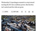 В ЕС опасаются эскалации из-за сбития российского самолёта или дрона — Politico