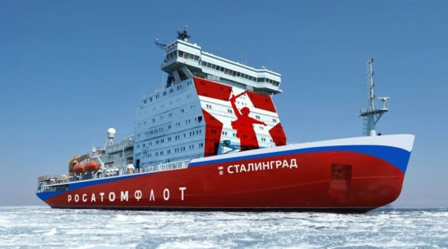 На Балтийском заводе заложен новый атомный ледокол «Сталинград»