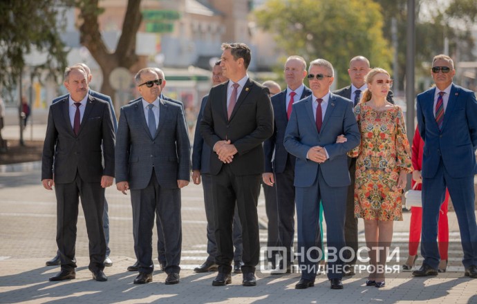 В Бендерах после реконструкции открыли улицу Советскую