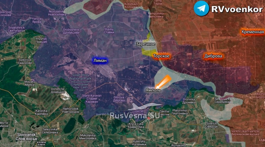 Российские войска прорвались в Ямполь: контроль над ключевыми коммуникациями
