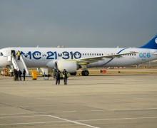 В России испытали второй импортозамещённый самолёт МС-21 с ПД-14