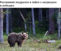 Россиянин в Иркутской области отбился от медведя и выжил