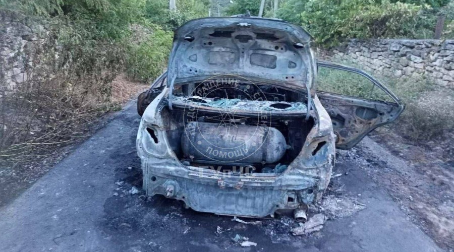 Два автомобиля сгорели в Приднестровье за выходные: причина – короткое замыкание