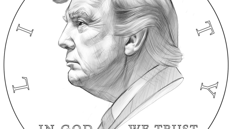 США готовят памятную монету с изображением Дональда Трампа к 250-летию страны