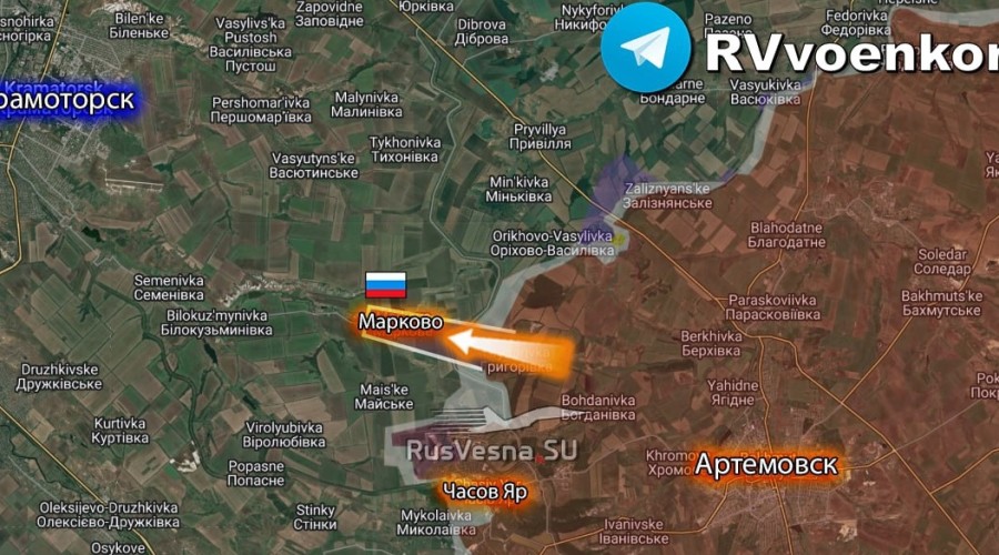 Минобороны: армия России освободила Марково в ДНР