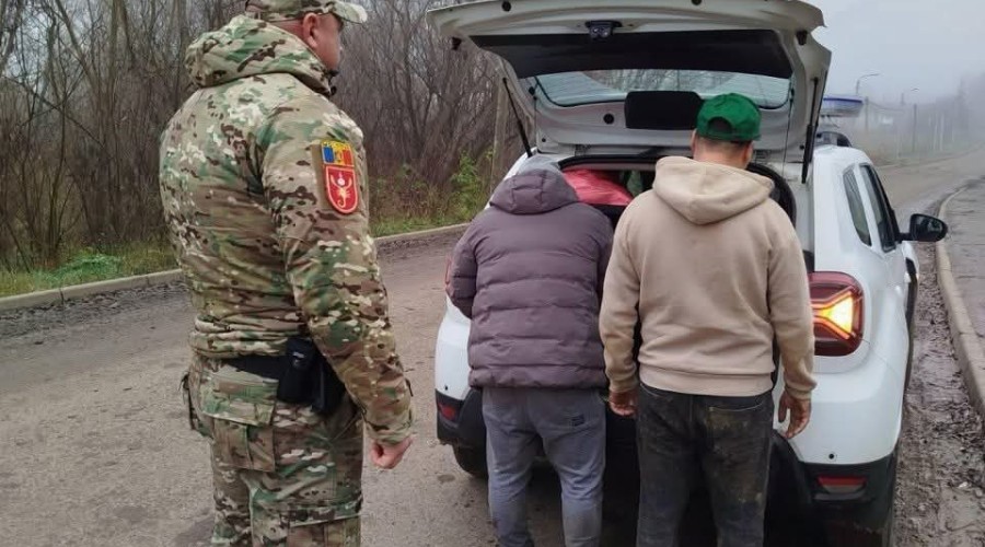На севере Молдовы задержаны двое граждан Украины за незаконный переход границы