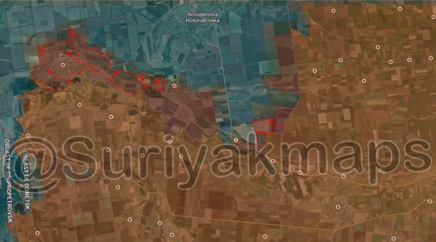 Россия продвигается на трёх направлениях и берёт новые рубежи