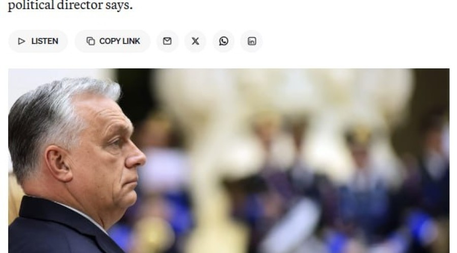 Politico: Венгрия создаёт в ЕС антиукраинскую коалицию