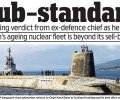Экс-командующий ВС Британии признал: ядерный флот устарел и опасен для страны