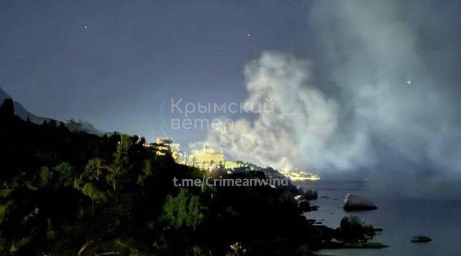 Удар дронов по Крыму: повреждены санаторий «Форос» и школа, есть пострадавшие
