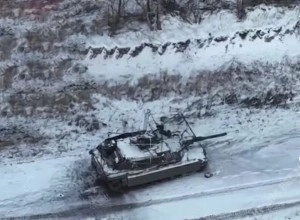 Минобороны показало уничтожение Abrams в Курской области