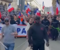 Манифестация в Париже против вовлечения Франции в конфликт на Украине
