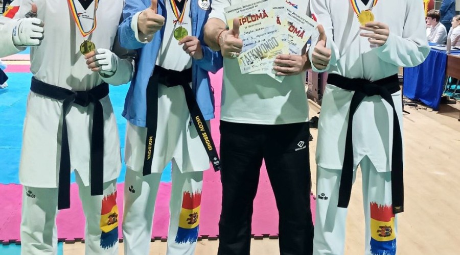 Приднестровские тхэквондисты завоевали медали на чемпионате Молдавии