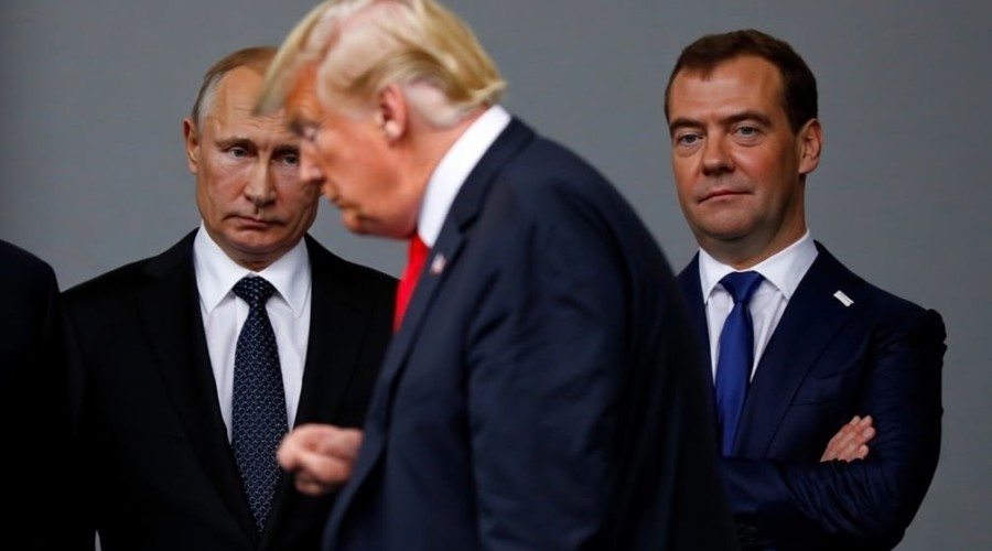 Путин и Медведев о Трампе: отмена встречи и новые санкции