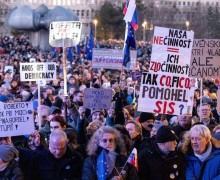 Протесты в Словакии: «Майдан» против правительства Роберта Фицо