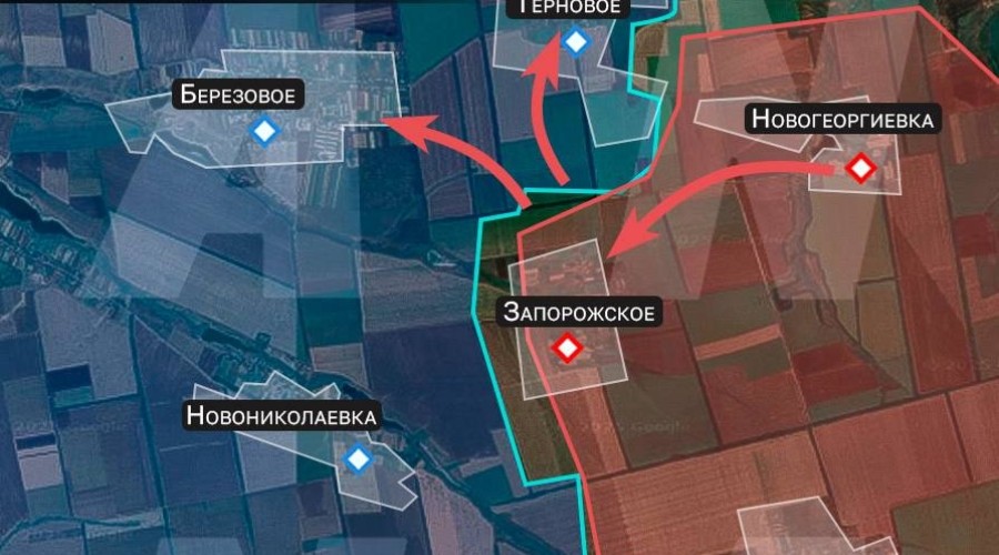 Российские войска штурмуют укрепрайон ВСУ у Березового на границе Запорожья и Днепропетровщины