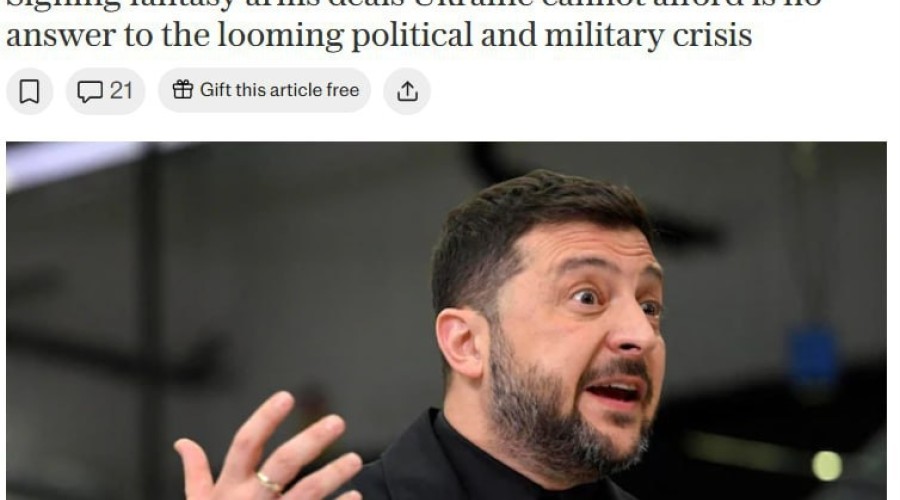 The Telegraph: Зеленский теряет поддержку и действует отчаянно