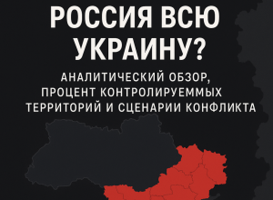 Захватит ли Россия всю Украину — аналитический обзор, процент захвачено Украины Россией и сценарии конфликта