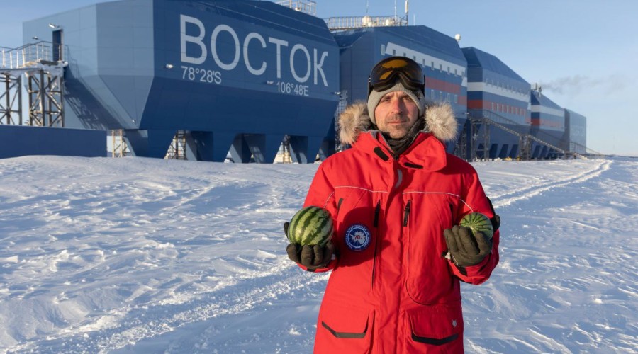 Полярники вырастили арбузы в Антарктике: уникальный эксперимент