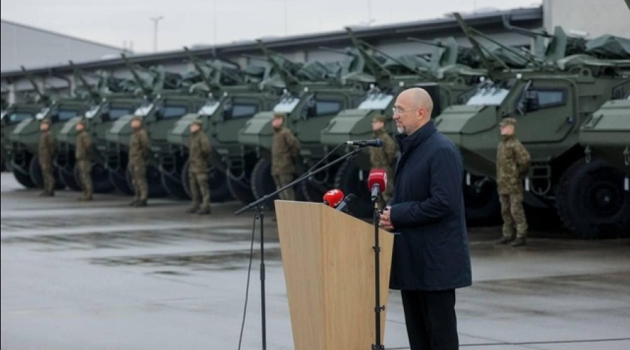 Украина получила вторую партию бронетехники Patria 6×6 и CVR от Латвии