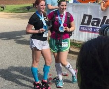 Американка пробежала марафон на каблуках и вошла в Книгу рекордов