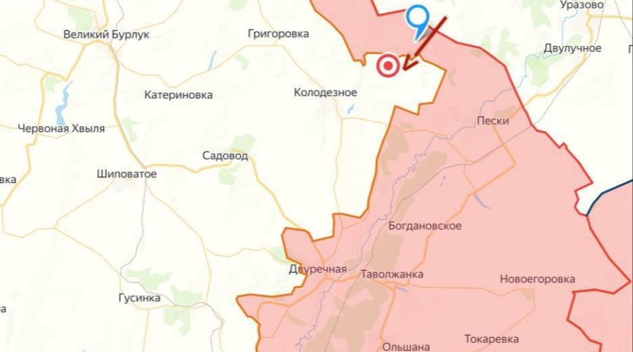 Российские силы активизировались в районе Бологовки под Харьковом