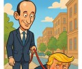 Пресс-служба Ньюсома высмеяла Трампа мемом про прогулку без лестниц