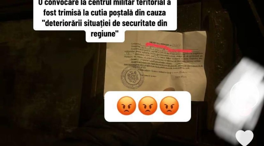 Жителям Кишинева массово разослали повестки в военкомат перед выборами