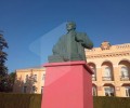 В Дубоссарах отреставрировали памятник Ленину на площади Защитников