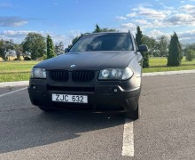 BMW X3 2005, 3.0 турбодизель, матовый черный, Тирасполь