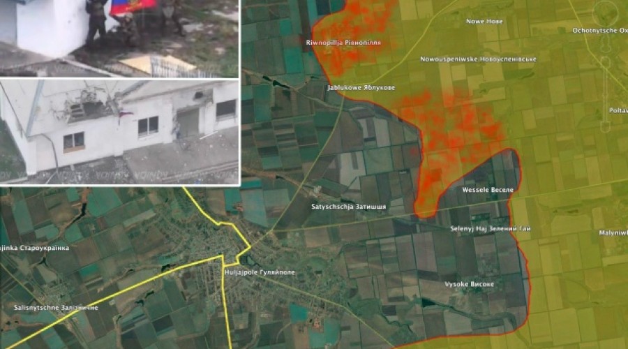 Продвижение ВС РФ ставит под угрозу логистику ВСУ под Гуляйполем